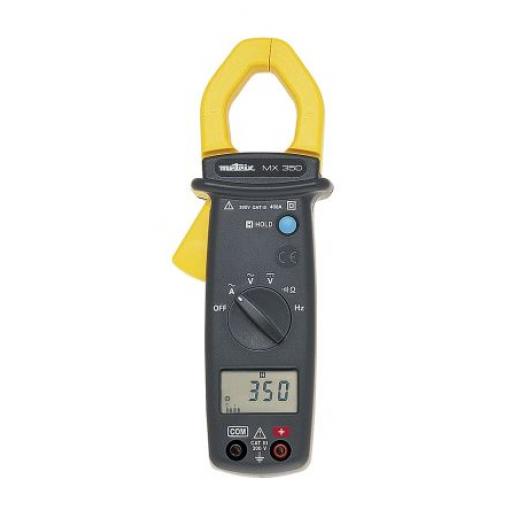 Klešťový měřicí přístroj 600 V ac 600 V dc 400 A 400 A, úroveň kategorie: CAT III, typ displeje: LCD Metrix MX0350-Z,