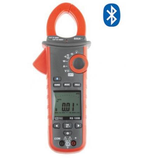 Klešťový měřicí přístroj 999.9 V ac 999.9 V dc 99 A 100 kΩ, úroveň kategorie: CAT III, KAT IV 1000 °C, typ displeje: LED