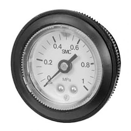Tlakoměr FNPT G46-10-01, přesnost: ±3 % 42.5 mm Odlévaný hliník, 28 °C 1 MPa 0 MPa SMC