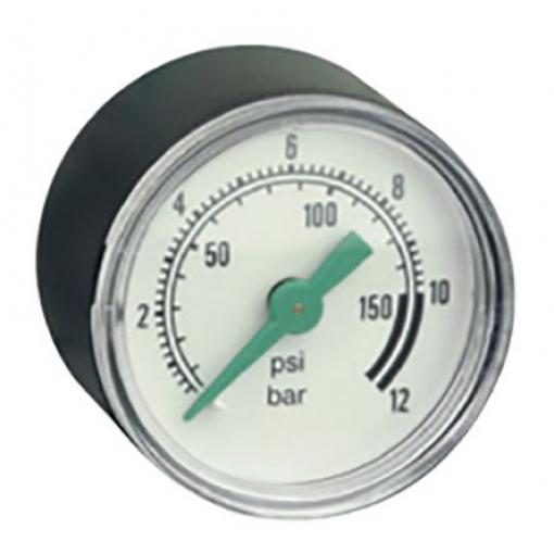Tlakoměr NPT 34300014 40 mm 1/8 in 10 bar 0 psi EMERSON – ASCO