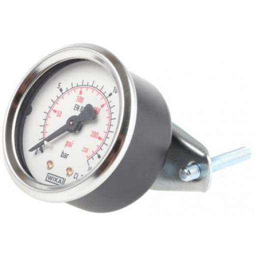 Tlakoměr Se závitem 7794971, přesnost: ±2.5 % 50 mm G 1/8 Kalibrováno Plastové, 60 °C 16 bar 0 bar WIKA