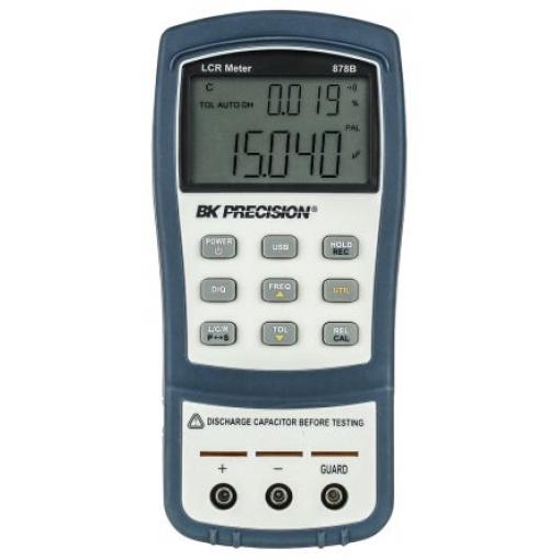 Měřič LCR, číslo modelu: BK878B Ruční 20 mF 10 mΩ 1000 h 1 kHz BK Precision