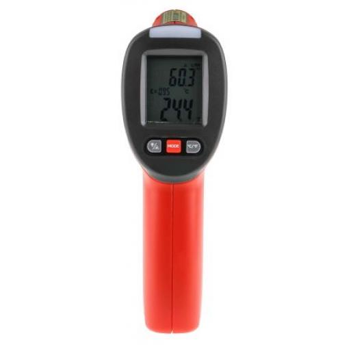 RS PRO IR teploměr, číslo modelu: RS-8662 -50 °C, Max Teplota 260 °C, přesnost: ±1 %, Fahrenheit, °C, F