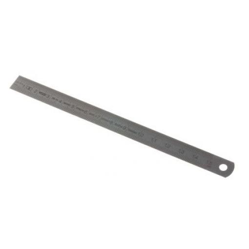 Pravítko, délka: 150 mm Metrické Ohebný, Nerezová ocel MikronTec