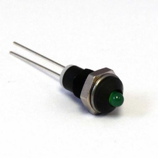 Indikátor pro montáž do panelu, řada: 1902X00X Zelená M6 CML Innovative Technologies 2.2V M6, IP40