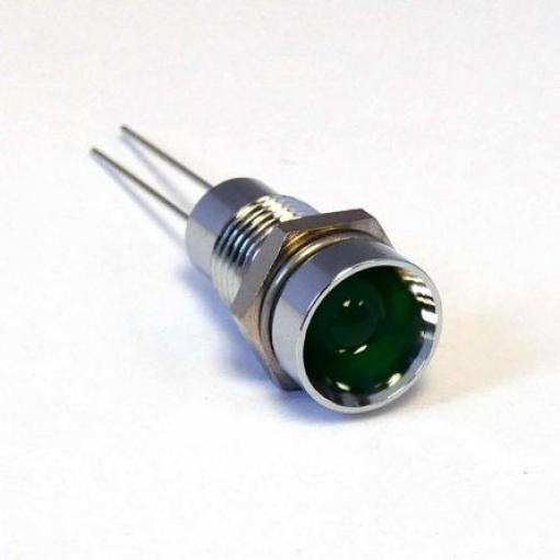 Indikátor pro montáž do panelu, řada: 1905X00X Zelená M8 CML Innovative Technologies 2V M8, IP40