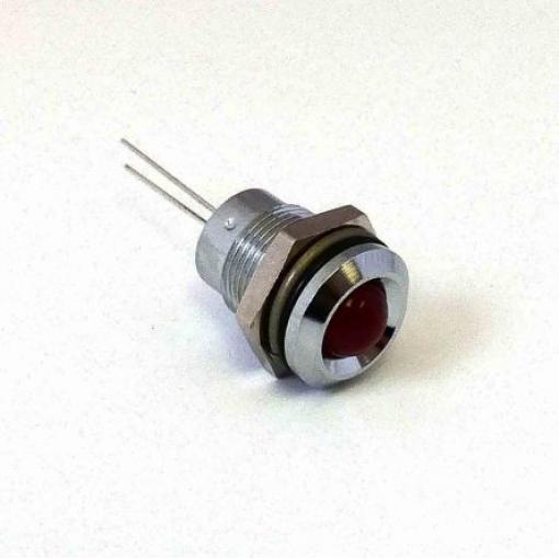 Indikátor pro montáž do panelu, řada: 192DX00X Prominentní barva Červená, 2 V CML Innovative Technologies, IP67