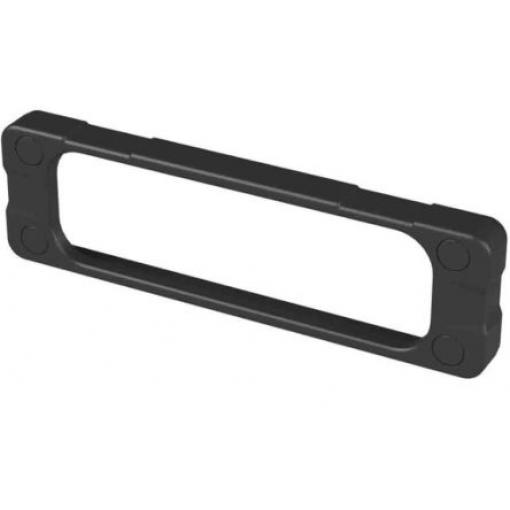 RS PRO Pouzdro na přístroje, řada: Aluminium enclosure ABS barva Černá 88 mm 26.5 mm