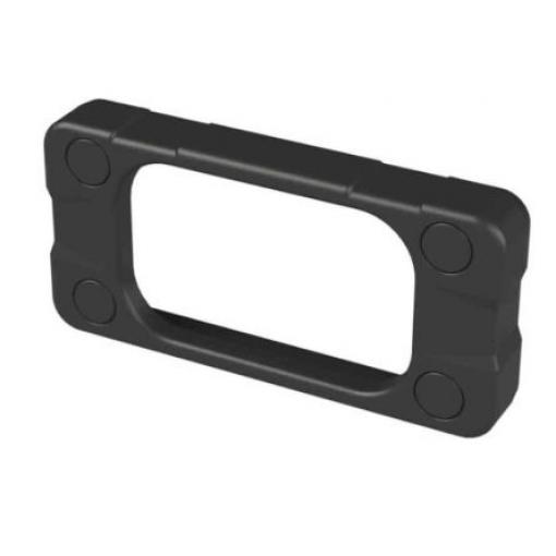 RS PRO Pouzdro na přístroje, řada: Aluminium enclosure ABS barva Černá 43.3 mm 26.5 mm