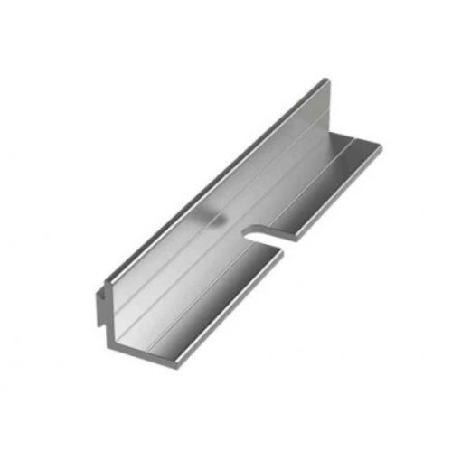 RS PRO Pouzdro na přístroje Hliník barva Stříbrná