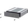RS PRO Pouzdro na přístroje Eloxovaný hliník 30 mm barva Stříbrná 80 mm 108.5 mm