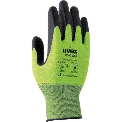 uvex Pracovní rukavice No Zelená Ano Vysoce výkonný polyethylen Ano Ano 11 C500 Latexová pěna