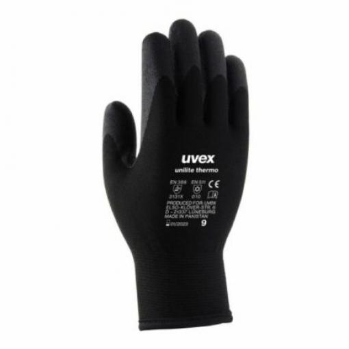 uvex Pracovní rukavice Černá CE Akrylát Ano Ano Na bázi vody a polymerních materiálů Ano Ne Ne 9 Unilite thermo