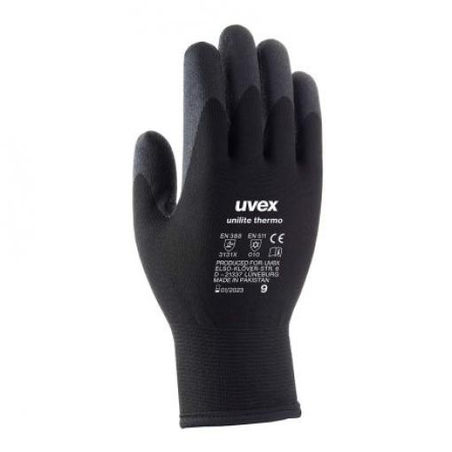 uvex Pracovní rukavice Černá CE Akrylát Ano Ano Na bázi vody a polymerních materiálů Ano Ne Ne 10 Unilite thermo