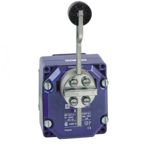 Telemecanique Sensors XCR Páka s válečkem Koncový spínač 2 NO/2 NC IP54 Slitina zinku 240 V ac 3 A