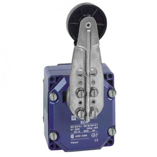 Telemecanique Sensors XCR Páka s válečkem Koncový spínač 2 NO/2 NC IP54 Slitina zinku 240 V ac 3 A
