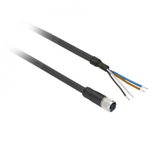 Kabel ovladače snímače, A: Vnitřní, A: Rovný 4, B: Bez koncovky, 300V, IP65, IP67, IP69K, řada: General Purpose