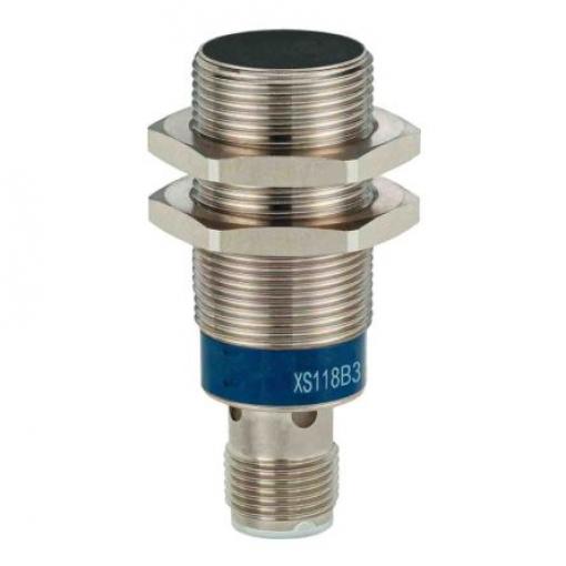 Telemecanique Sensors Snímač přiblížení XS118B3PBM12 Válec se závitem M18 x 1 200mA XS IP67, IP65 PnP 1 kHz 8 mm 36 V dc