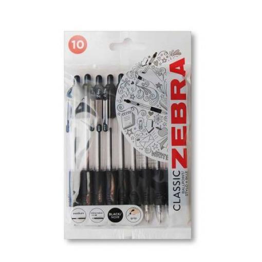 Plnicí pero barva Černá 1 mm Střední hrot Zebra