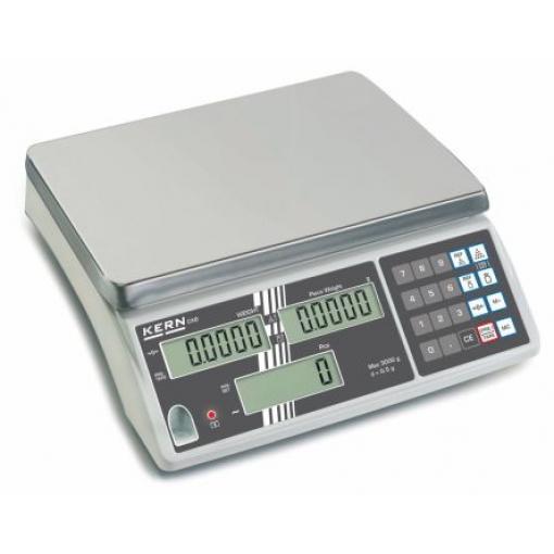 Váhy Čítání 30kg, rozlišení: 2 g, číslo modelu: CXB 30K2, Typ C - EU, 3-kolíková (Global) Kern, ISOCAL