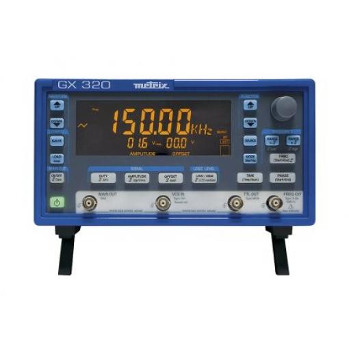 Funkční generátor GX320-E 20MHz, typ rozhraní: Ethernet, USB Metrix, s DKD kalibrací