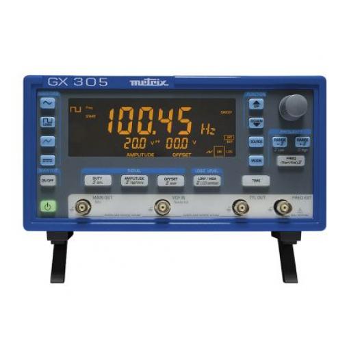 Generátor funkcí GX 305 GX305 2 MHz 0.001 Hz, typ rozhraní: Ethernet, USB Metrix Modulace FM Proměnlivá rychlost