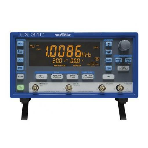 Generátor funkcí GX310 10 MHz 0.001 Hz, typ rozhraní: USB, Ethernet Metrix Modulace FM