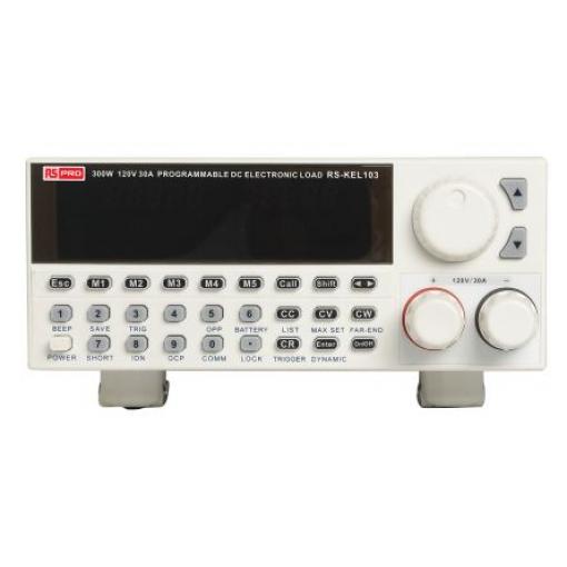Electronická zátěž Programovatelné 0 to 30 A 0/120 V 0 to 300 W 0.05 to 7500Ω, řada: RS-KEL1788 RS PRO