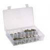 obsah sady: 50x H1 rovný 6 x 1 mm, 50x H2-45 6 x 1 mm, 50x H3-90 6 x 1 mm, skříňka RS PRO