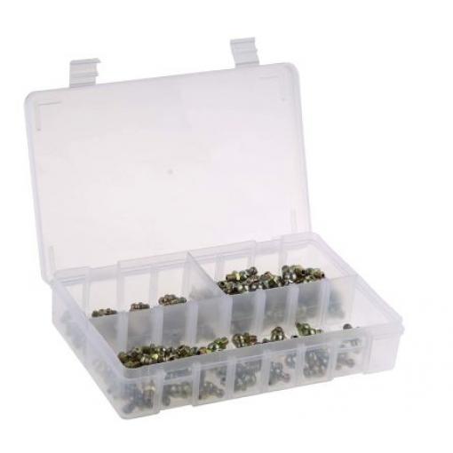 obsah sady: 50x H1 rovný 6 x 1 mm, 50x H2-45 6 x 1 mm, 50x H3-90 6 x 1 mm, skříňka RS PRO
