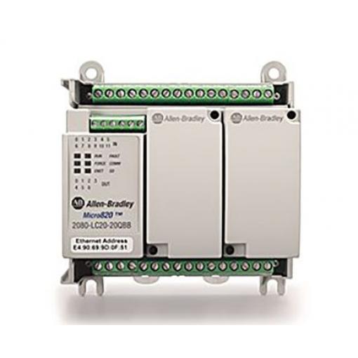 Logický kontrolér řada Bulletin 2080, výstup: Relé Lišta DIN Allen Bradley 12, typ vstupní: Digitální