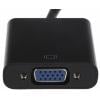 RS PRO Rozbočovač HDMI, orientace těla: Rovný, adaptér z typu: HDMI Vnější, VGA, adaptér z typu: HDMI Vnitřní, Černá,