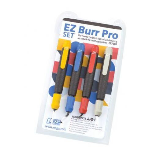 Noga Sada odjehlovacích nástrojů, řada: EZ Burr Pro, celkova délka: 228 mm, Rychlořezná ocel