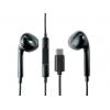 Sluchátka USB C RS PRO Stereo sluchátka se zabudovaným mikrofonem, Černá