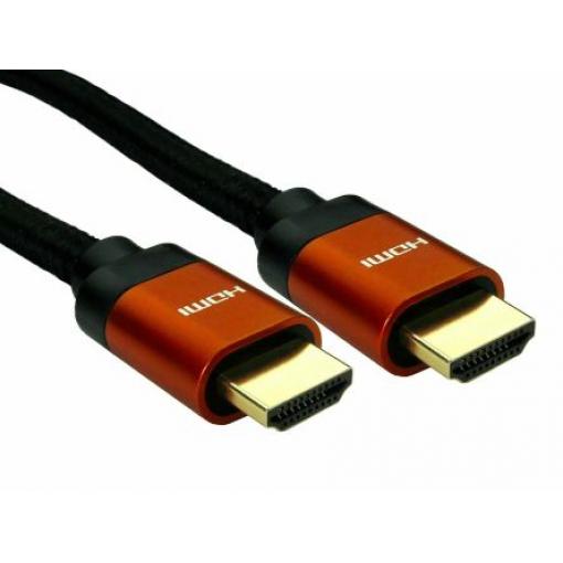 RS PRO, řada: RS PRO 8K 1 m, A: Vnější HDMI, B: Vnější HDMI