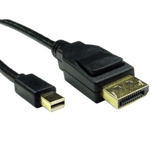 RS PRO, A: Vnější Mini DisplayPort, B: Vnější Display Port, Polyvinylchlorid DisplayPort Kabely 500 mm