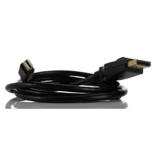 RS PRO, A: Vnější Mini DisplayPort, B: Vnější Display Port, Polyvinylchlorid DisplayPort Kabely 1 m