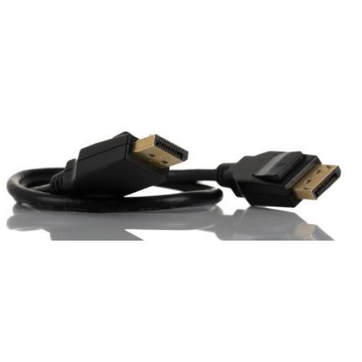 RS PRO, A: Vnější Display Port, B: Vnější Display Port, Polyvinylchlorid DisplayPort Kabely 500 mm