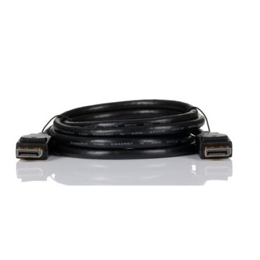 RS PRO, A: Vnější Display Port, B: Vnější Display Port, Polyvinylchlorid DisplayPort Kabely 2 m