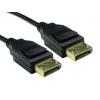 RS PRO, A: Vnější Display Port, B: Vnější Display Port, Polyvinylchlorid DisplayPort Kabely 3 m