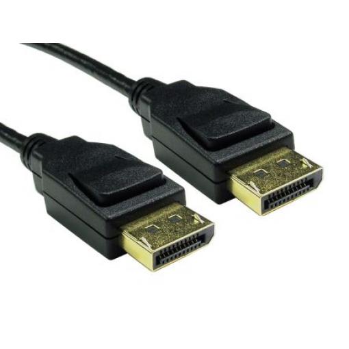 RS PRO, A: Vnější Display Port, B: Vnější Display Port, Polyvinylchlorid DisplayPort Kabely 3 m