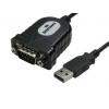 RS PRO Sériový kabel, A: Vnější délka 200 mm, A: D-Sub 9pin, USB typu A, B: Vnější, B: USB, Polyvinylchlorid