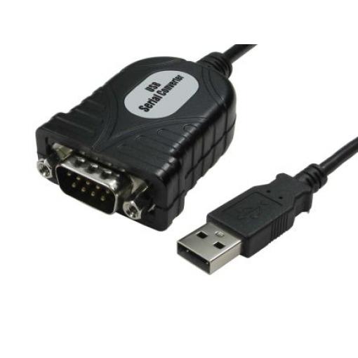 RS PRO Sériový kabel, A: Vnější délka 200 mm, A: D-Sub 9pin, USB typu A, B: Vnější, B: USB, Polyvinylchlorid