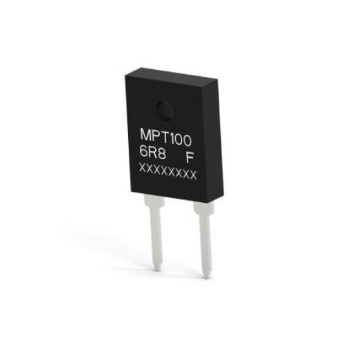 Pevný rezistor s drátovými vývody Radiální, řada: MPT 4.7Ω Tlustý film 1% 100W TE Connectivity
