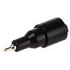 Barevný popisovač barva Černá Extra Fine hrot 0.8 mm pro Plastové, Sklo, Dřevo, Kov Edding