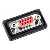 FCT from Molex Konektor D-Sub, řada: 173110, počet kontaktů: 9, orientace těla: Rovný 2.84 mm, Montáž do panelu Vnitřní,