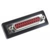FCT from Molex Konektor D-Sub, řada: FWD, počet kontaktů: 25, orientace těla: Rovný, Montáž do panelu Vnitřní, D-SUB, 1