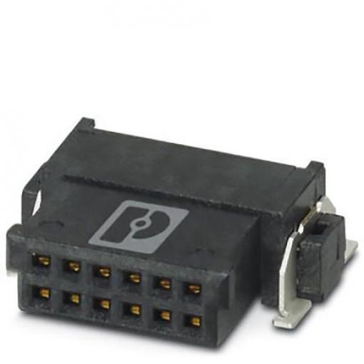 Patice PCB, řada: FP 1.27/ 12-FH, orientace těla: Pravý úhel, rozteč: 1.27 mm Deska-deska, počet kontaktů: 12, počet