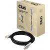 club3D HDMI kabel Zástrčka HDMI-A, Zástrčka HDMI-A 3.00 m černá CAC-1310 opletený HDMI kabel