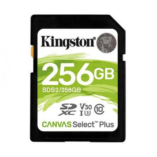 Karta SD SDXC 256 GB Kingston, řada: Canvas Select Plus -25 → +85°C